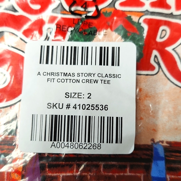 ❤️NWT VINTAGE TORRID TEE - A CHRISTMAS STORY COTTON HOLIDAY TOP - PLUS SIZE - Picture 5 of 10